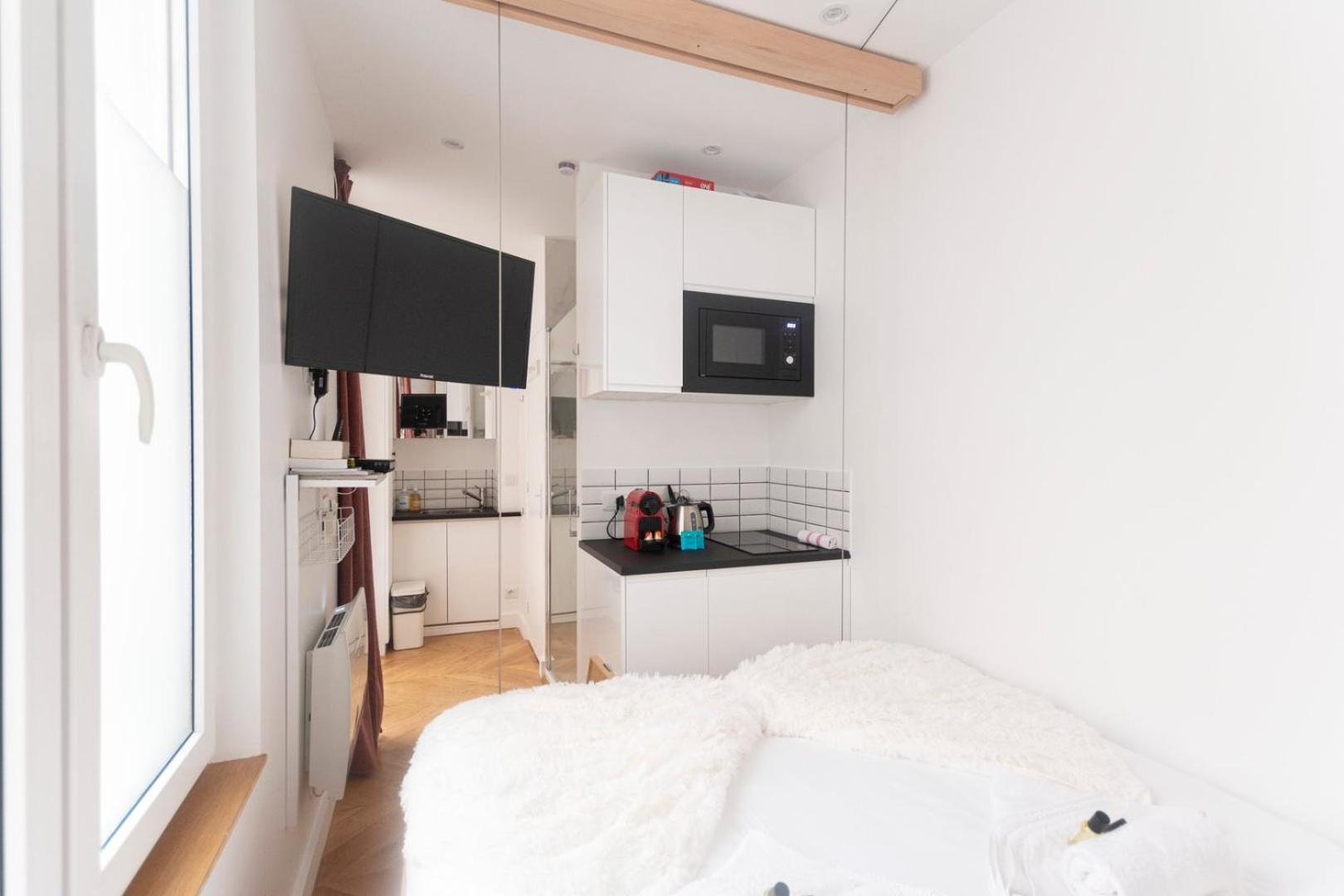 Super Central Mini Studio - 2 Pax, Murphy Bed París Exterior foto